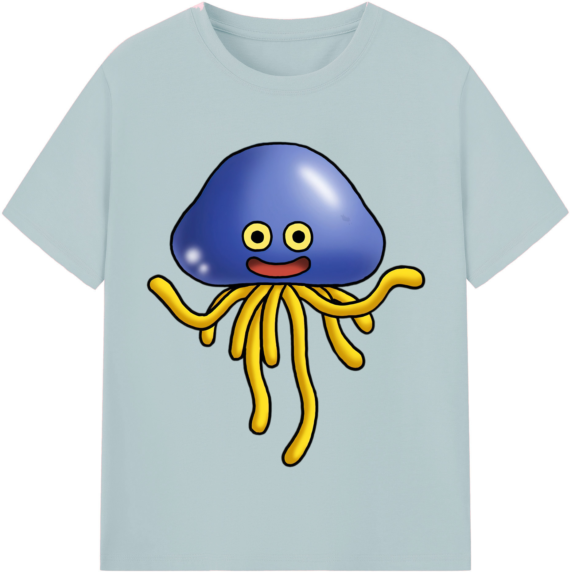（画像用） ドラゴンクエスト Doragon Kuesuto Dragon Quest 綿100％半袖Tシャツ（フロントプリント）